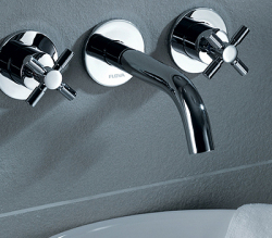 Flova XL wall mounted basin mixer