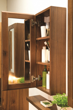 Stonearth mirror cabinet oak internal