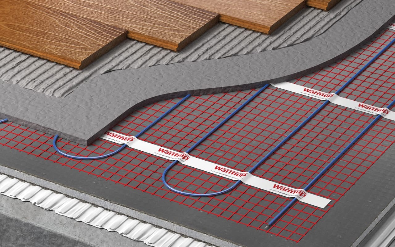 Warmup electric underfloor heating Sticky Mat