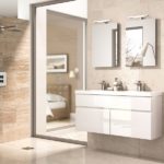 Eco bathroom furniture Integra gloss white