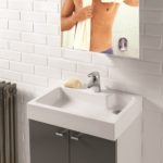 Eco bathroom furniture Reflections metallica