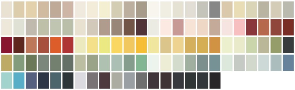 Farrow & Ball Paint Palette