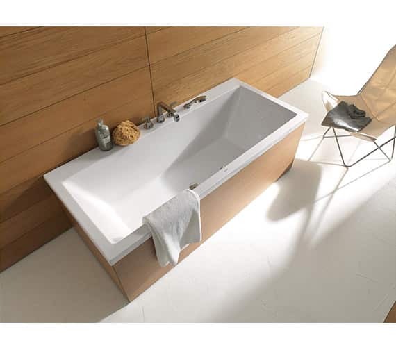 Duravit Vero Double Ended Bath with panel