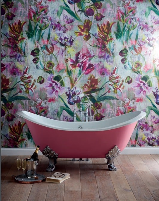 Heritage Buckingham Cast Iron Painted Bath