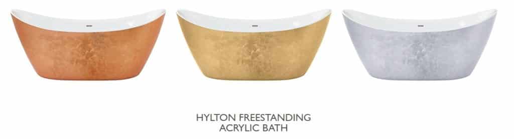 Heritage Hylton Copper Effect Bath