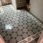 Victorian tiling using hexagons