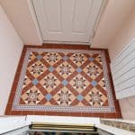 Victorian porch tiling